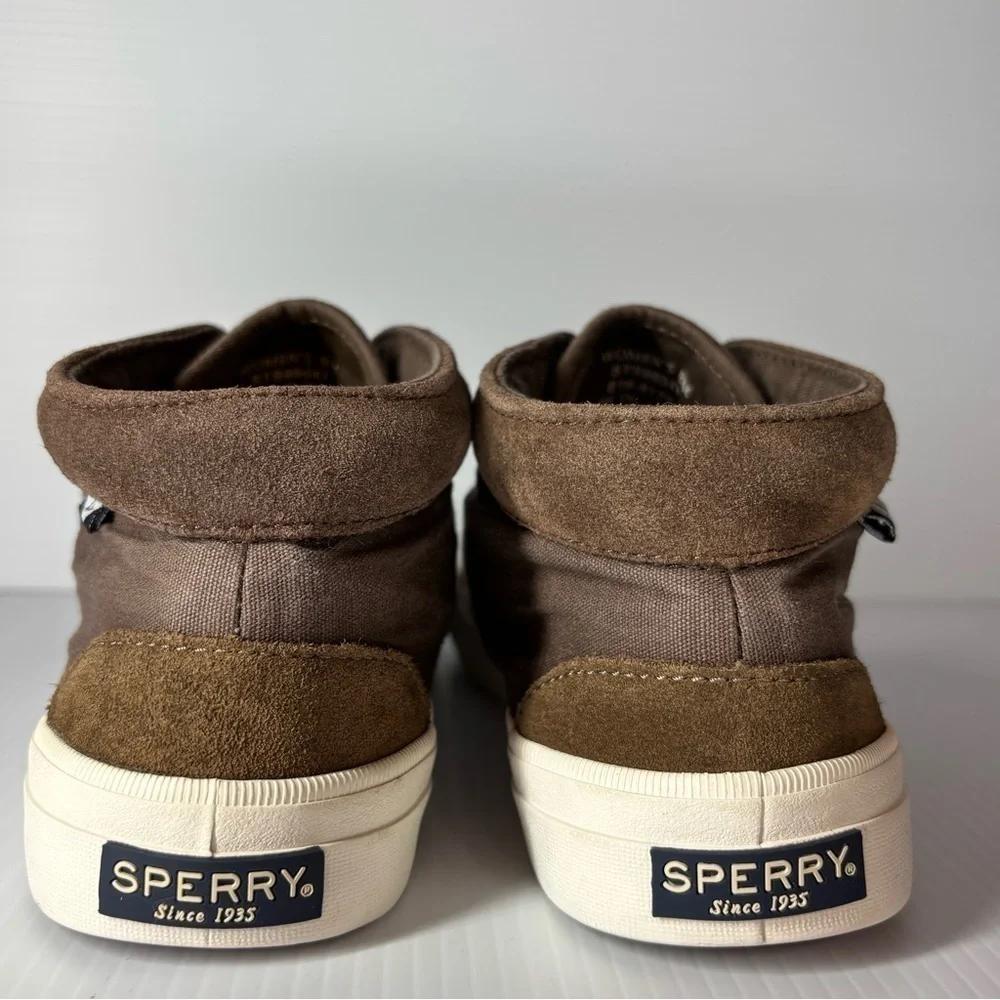 SPERRY Shoes Womens 8 Top Sider Crest Knoll Suede Chukka Casual Outdoors Sailing